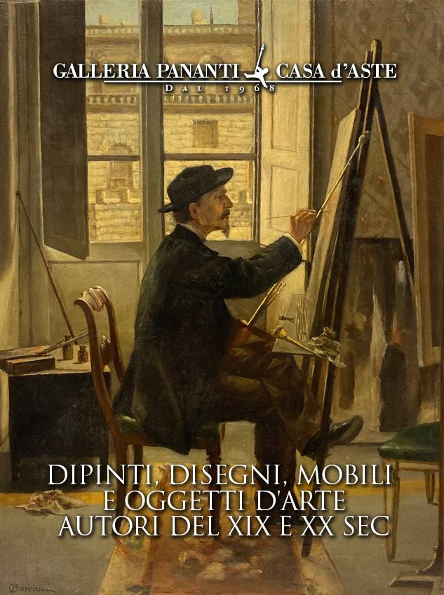 Dipinti, Disegni, Mobili e Oggetti d'arte - Autori del XIX e XX sec